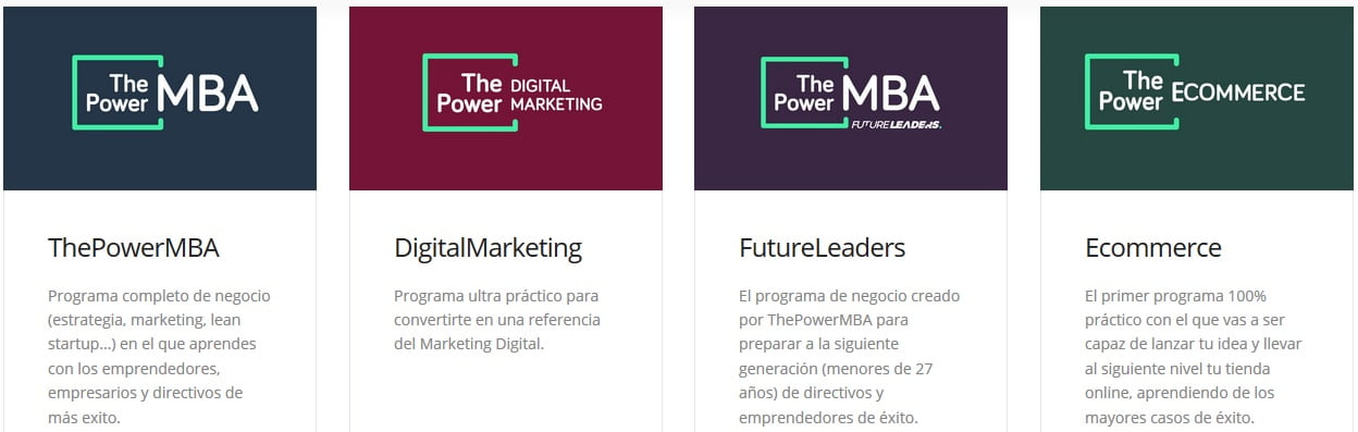 cursos de thepowermba